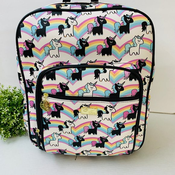 Betsey Johnson Handbags - Betsey Johnson LBBROOK Backpack Rainbow Unicorn